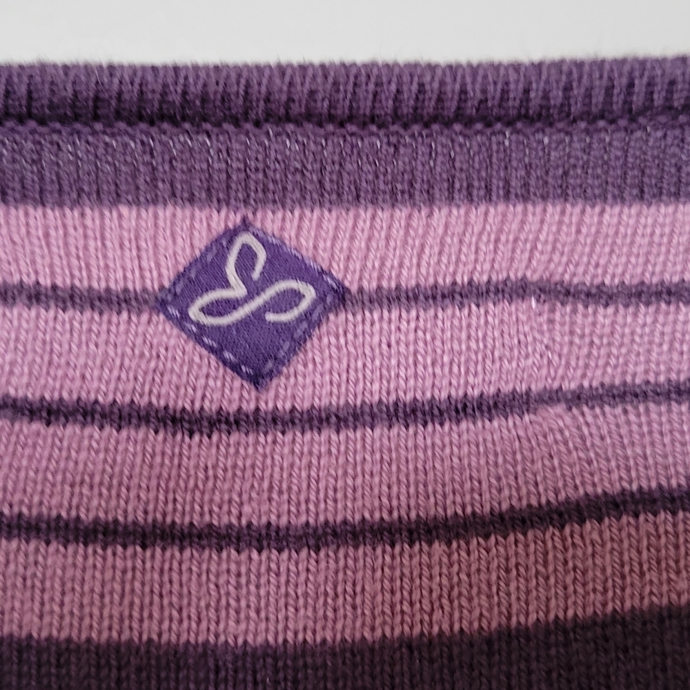 Prana purple sweater dress